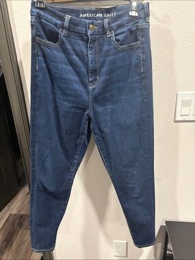 American Eagle Outfitters women Indigo Slim Straight Jeans